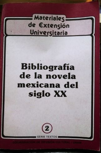 bibliografia de la novela mexicana