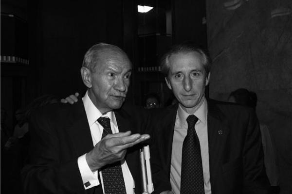 Emmanuel Carballo y Joaquín Diez Canedo